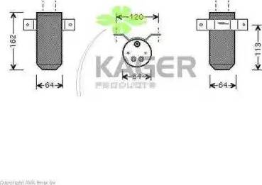 Kager 94-5502 - Осушувач, кондиціонер autozip.com.ua