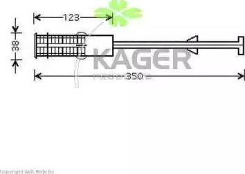 Kager 945301 - Осушувач, кондиціонер autozip.com.ua
