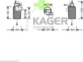 Kager 94-5277 - Осушувач, кондиціонер autozip.com.ua