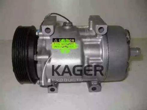 Kager 920367 - Компресор, кондиціонер autozip.com.ua