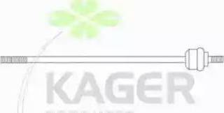 Kager 410933 - Осьовий шарнір, рульова тяга autozip.com.ua