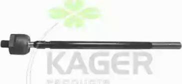 Kager 410446 - Осьовий шарнір, рульова тяга autozip.com.ua