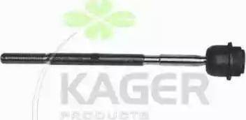 Kager 410458 - Осьовий шарнір, рульова тяга autozip.com.ua