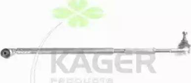 Kager 410437 - Поперечна рульова тяга autozip.com.ua