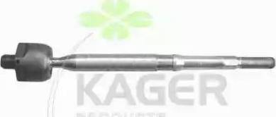 Kager 410546 - Осьовий шарнір, рульова тяга autozip.com.ua