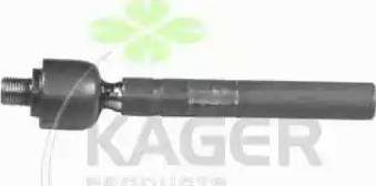 Kager 410553 - Осьовий шарнір, рульова тяга autozip.com.ua