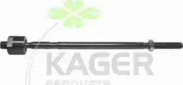Kager 410536 - Осьовий шарнір, рульова тяга autozip.com.ua