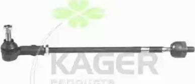 Kager 410096 - Поперечна рульова тяга autozip.com.ua