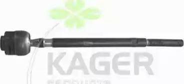 Kager 410046 - Осьовий шарнір, рульова тяга autozip.com.ua
