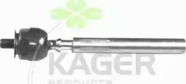 Kager 410048 - Осьовий шарнір, рульова тяга autozip.com.ua