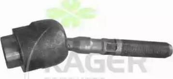 Kager 410012 - Осьовий шарнір, рульова тяга autozip.com.ua