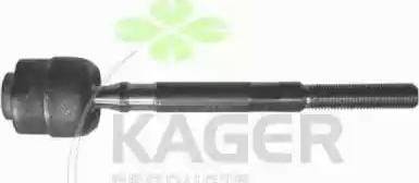 Kager 410155 - Осьовий шарнір, рульова тяга autozip.com.ua