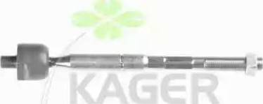 Kager 410186 - Осьовий шарнір, рульова тяга autozip.com.ua