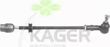 Kager 410125 - Поперечна рульова тяга autozip.com.ua