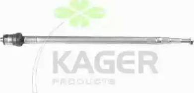 Kager 410849 - Осьовий шарнір, рульова тяга autozip.com.ua