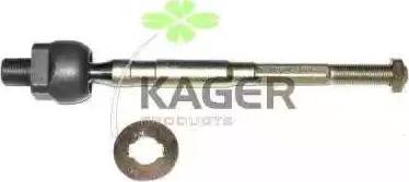 Kager 410851 - Осьовий шарнір, рульова тяга autozip.com.ua