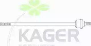 Kager 410887 - Осьовий шарнір, рульова тяга autozip.com.ua
