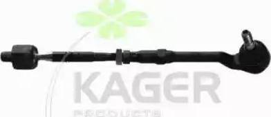 Kager 410824 - Наконечник рульової тяги, кульовий шарнір autozip.com.ua
