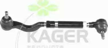 Kager 410873 - Поперечна рульова тяга autozip.com.ua