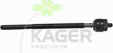 Kager 410355 - Осьовий шарнір, рульова тяга autozip.com.ua