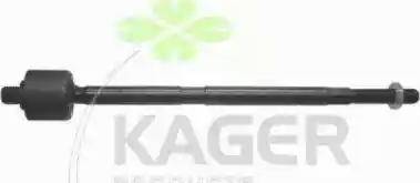 Kager 410369 - Осьовий шарнір, рульова тяга autozip.com.ua