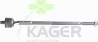 Kager 410309 - Осьовий шарнір, рульова тяга autozip.com.ua