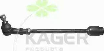Kager 410207 - Поперечна рульова тяга autozip.com.ua