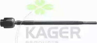 Kager 410218 - Осьовий шарнір, рульова тяга autozip.com.ua