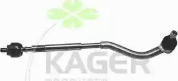 Kager 410762 - Поперечна рульова тяга autozip.com.ua