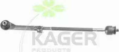 Kager 410784 - Осьовий шарнір, рульова тяга autozip.com.ua