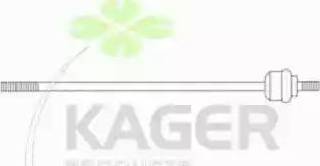 Kager 411053 - Осьовий шарнір, рульова тяга autozip.com.ua