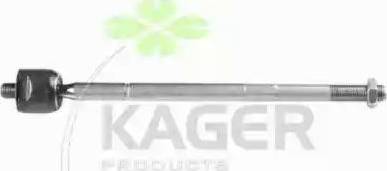 Kager 411084 - Осьовий шарнір, рульова тяга autozip.com.ua