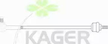Kager 41-1081 - Поперечна рульова тяга autozip.com.ua