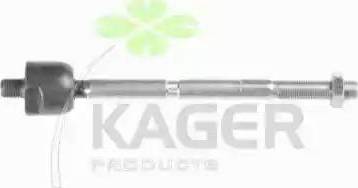 Kager 411030 - Осьовий шарнір, рульова тяга autozip.com.ua