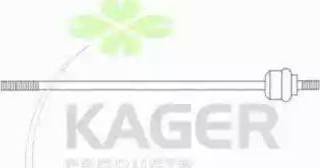 Kager 411079 - Осьовий шарнір, рульова тяга autozip.com.ua