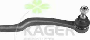 Kager 430482 - Наконечник рульової тяги, кульовий шарнір autozip.com.ua