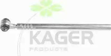 Kager 430511 - Осьовий шарнір, рульова тяга autozip.com.ua