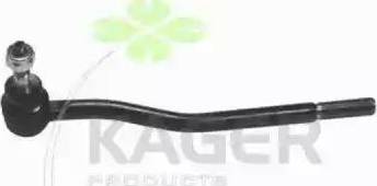 Kager 430527 - Наконечник рульової тяги, кульовий шарнір autozip.com.ua