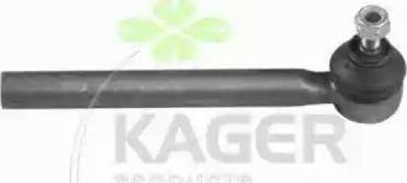 Kager 430006 - Наконечник рульової тяги, кульовий шарнір autozip.com.ua