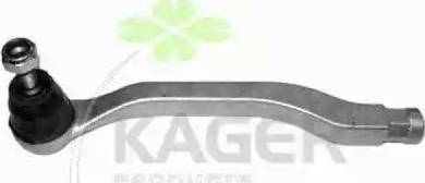 Kager 430826 - Наконечник рульової тяги, кульовий шарнір autozip.com.ua