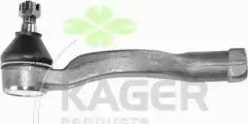Kager 430875 - Наконечник рульової тяги, кульовий шарнір autozip.com.ua