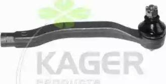Kager 430213 - Наконечник рульової тяги, кульовий шарнір autozip.com.ua