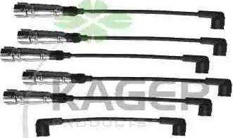 Kager 64-0045 - Комплект проводів запалювання autozip.com.ua