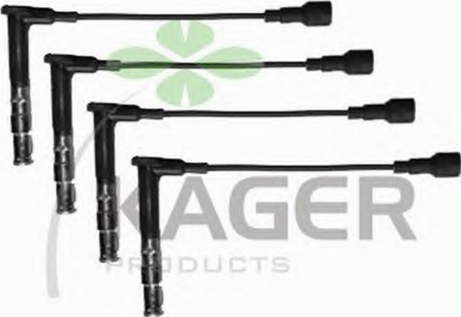 Kager 64-0145 - Комплект проводів запалювання autozip.com.ua