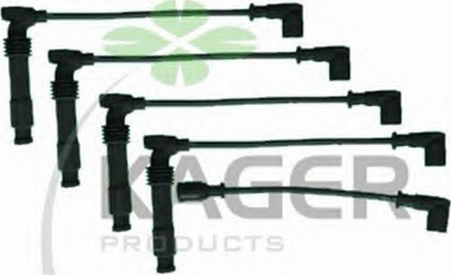 Kager 64-0155 - Комплект проводів запалювання autozip.com.ua