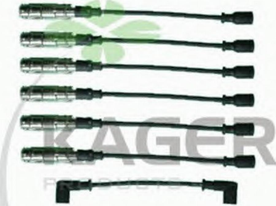 Kager 64-0211 - Комплект проводів запалювання autozip.com.ua