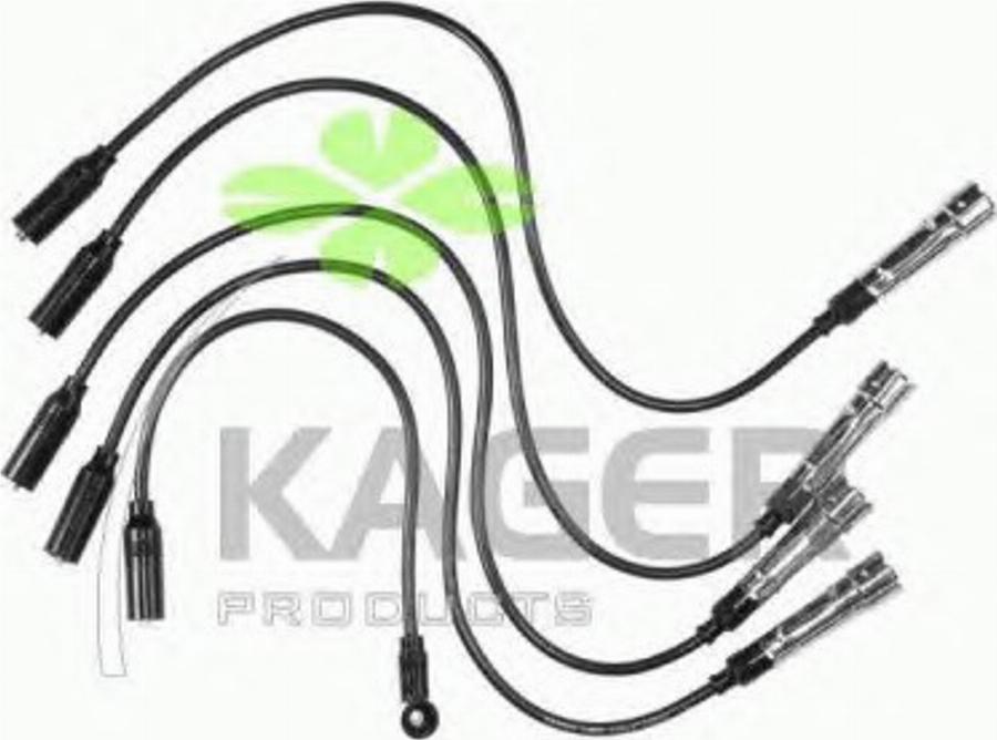 Kager 641008 - Комплект проводів запалювання autozip.com.ua