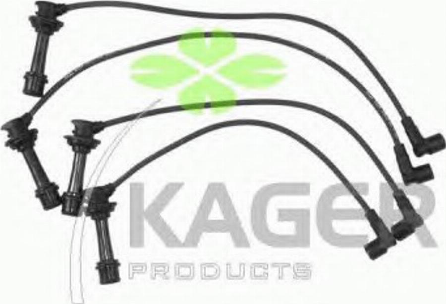 Kager 641023 - Комплект проводів запалювання autozip.com.ua