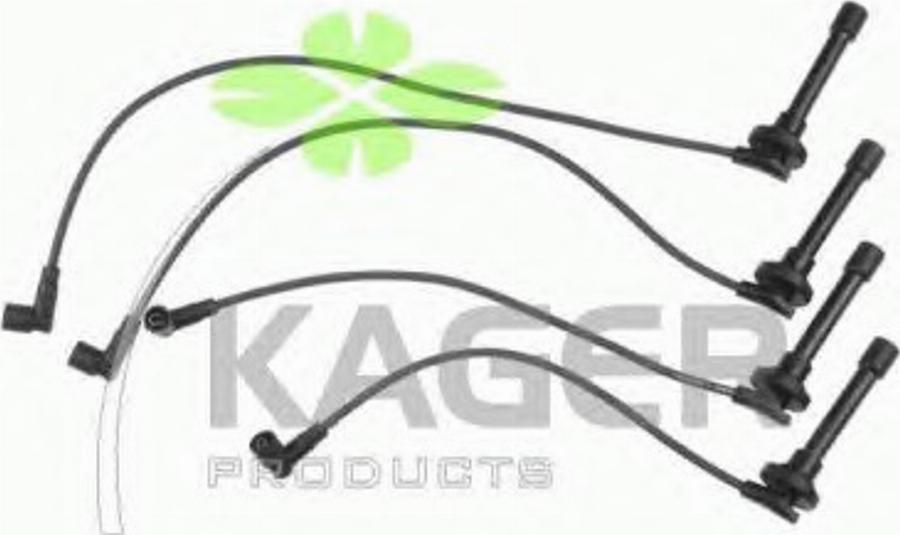 Kager 641154 - Комплект проводів запалювання autozip.com.ua