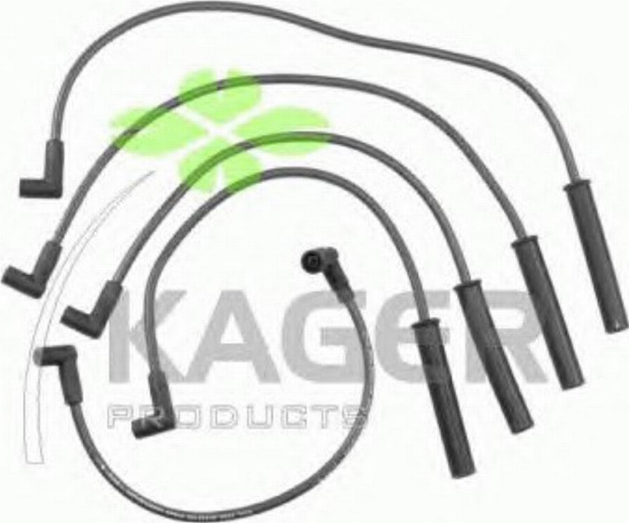 Kager 64-1128 - Комплект проводів запалювання autozip.com.ua
